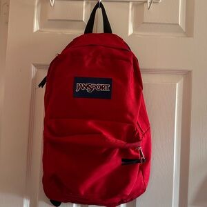 Jansport Red Superbreak backpack
